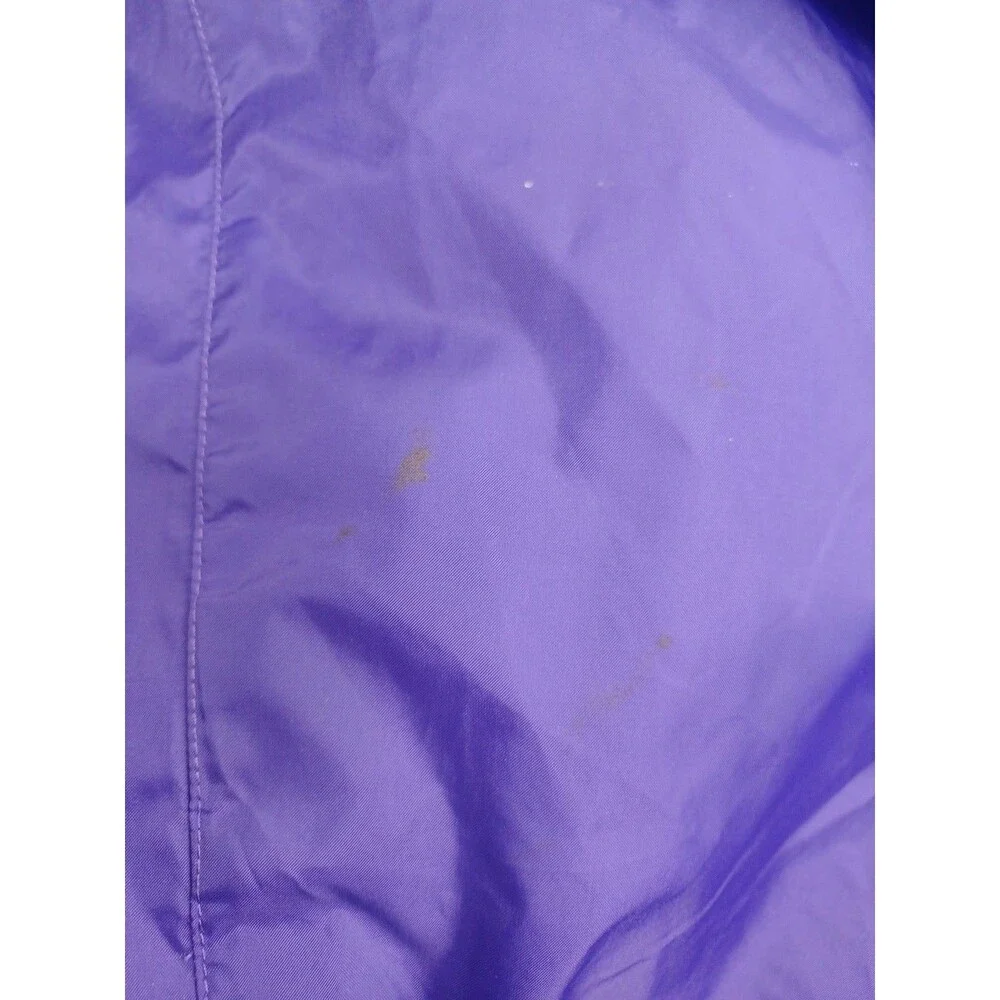 Mardi Grass The Krewe Of Centaur Full Zip Purple Windbreaker Jacket Sz L Nylon